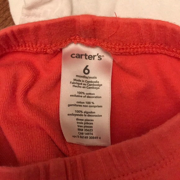Carter's Matching Sets Carters 6 Month Matching Outfit Poshmark